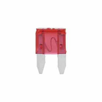 Mini steekzekering 10 ampere (rood)