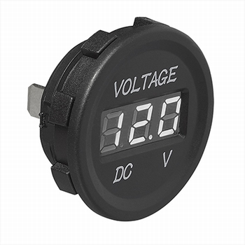 Digitale voltmeter inbouw 6/30V