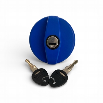 Watertankdop blauw met STS slot