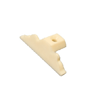 Eindkap sierlijst wit