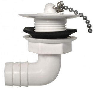 Afvoerplug haaks Ø 25mm