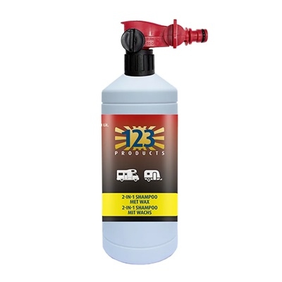 123 Products shampoo & wax