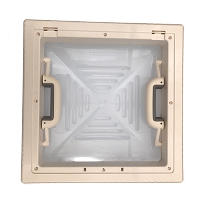 Dakluik MPK 28x28 creme/wit met hor 24/46