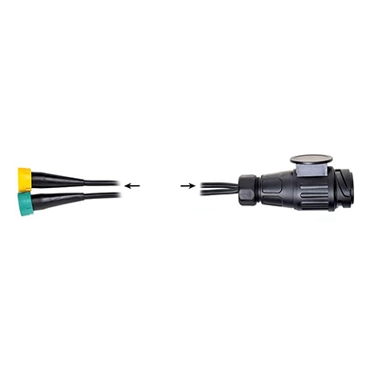 Kabelset 13 polige stekker  9m kabel met connectors