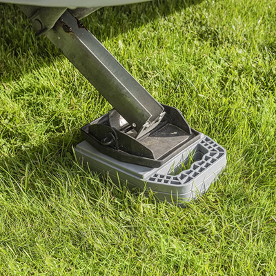 Onderlegplaten stapelbaar met handgreep