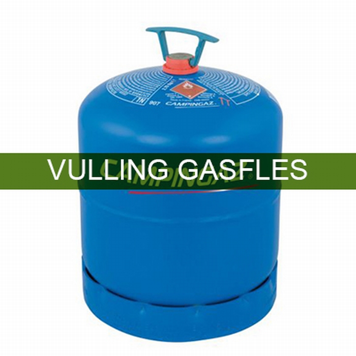 Vulling Campingaz gasfles 907 P/vulinhoud