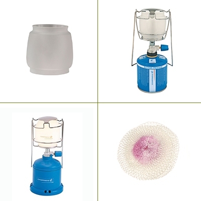Campinglampen gas