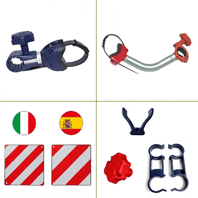 Fietsendrager onderdelen en accessoires