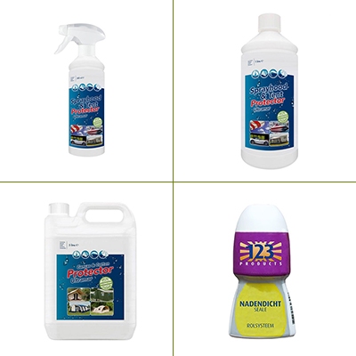 Impregneren tentgedeelte