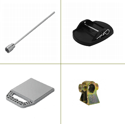 Uitdraaisteunen & onderdelen